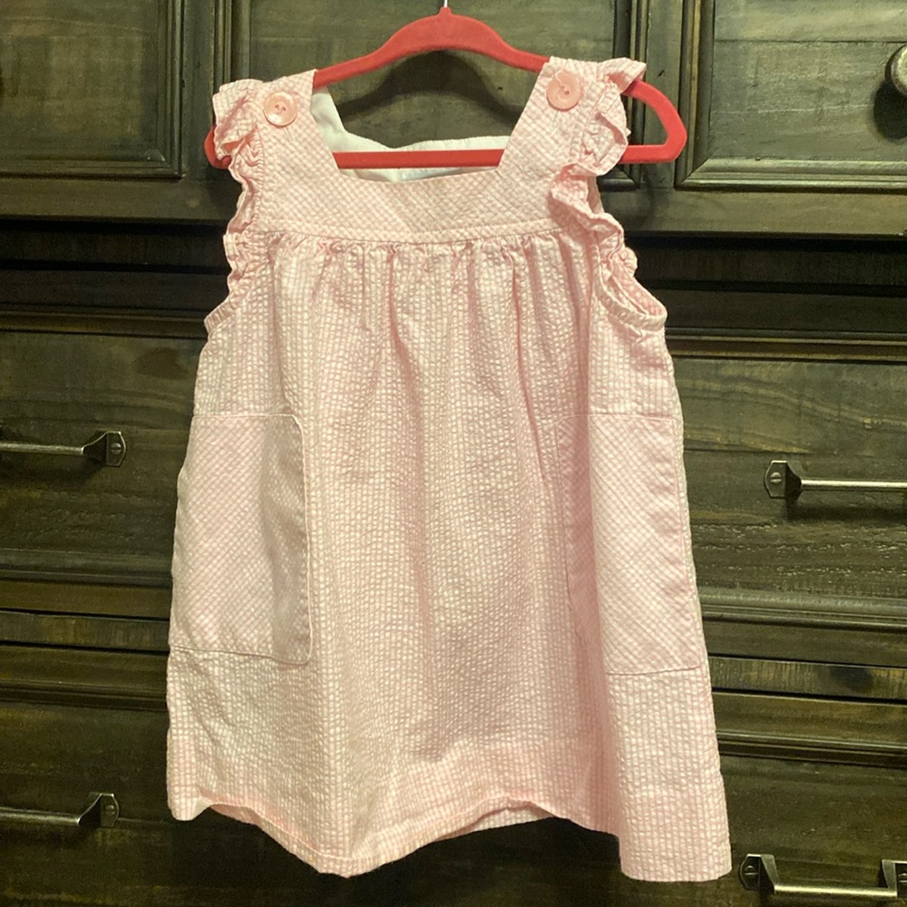 Florence Eiseman pink gingham dress